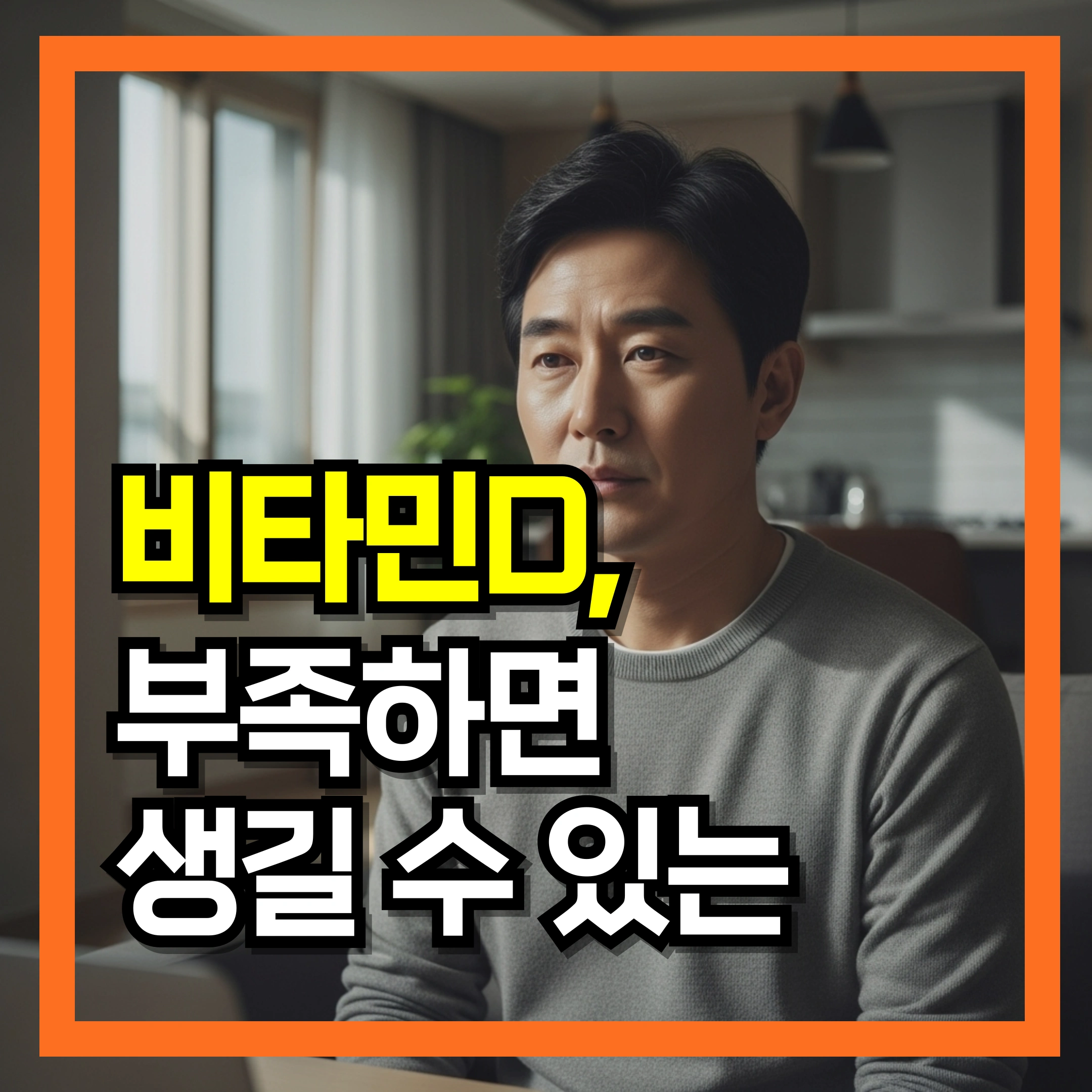 비타민D 부족하면 생기는병