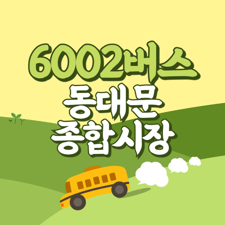 동대문종합시장에서 인천공항 리무진 공항버스(6002번) 썸네일