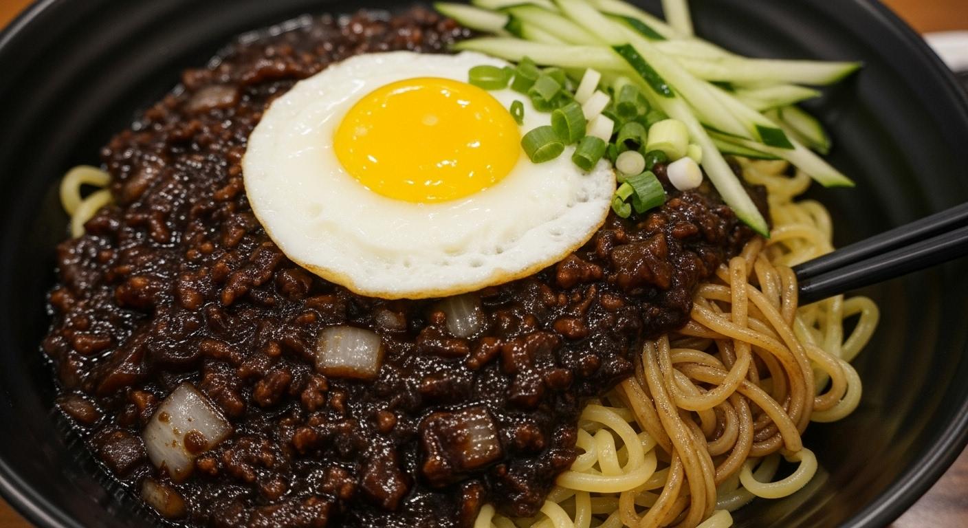 비주얼만으로 식욕 폭발 쟁반국수