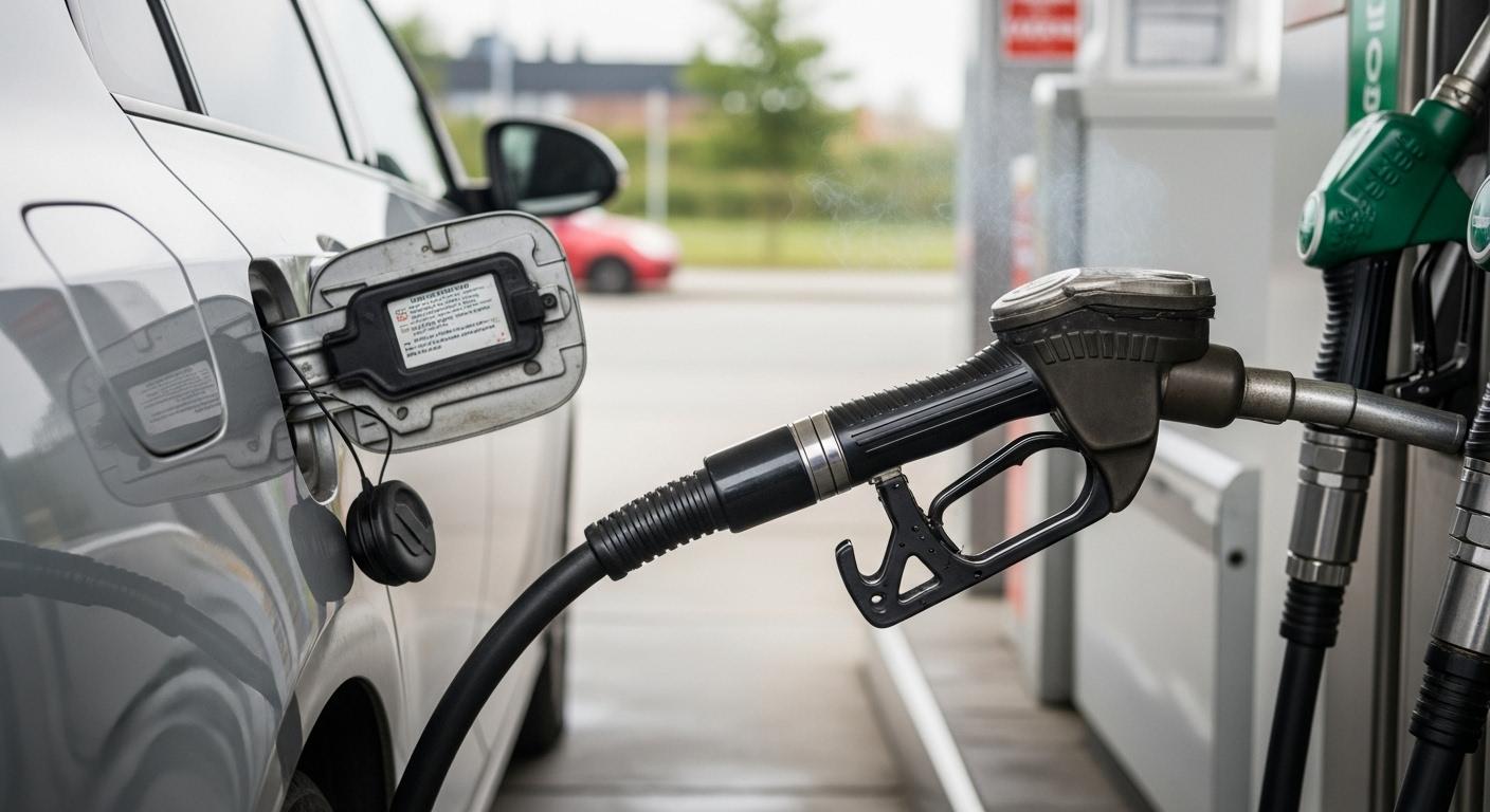 경유차에 휘발유 주입