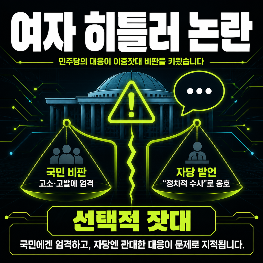 여자 히틀러 논란