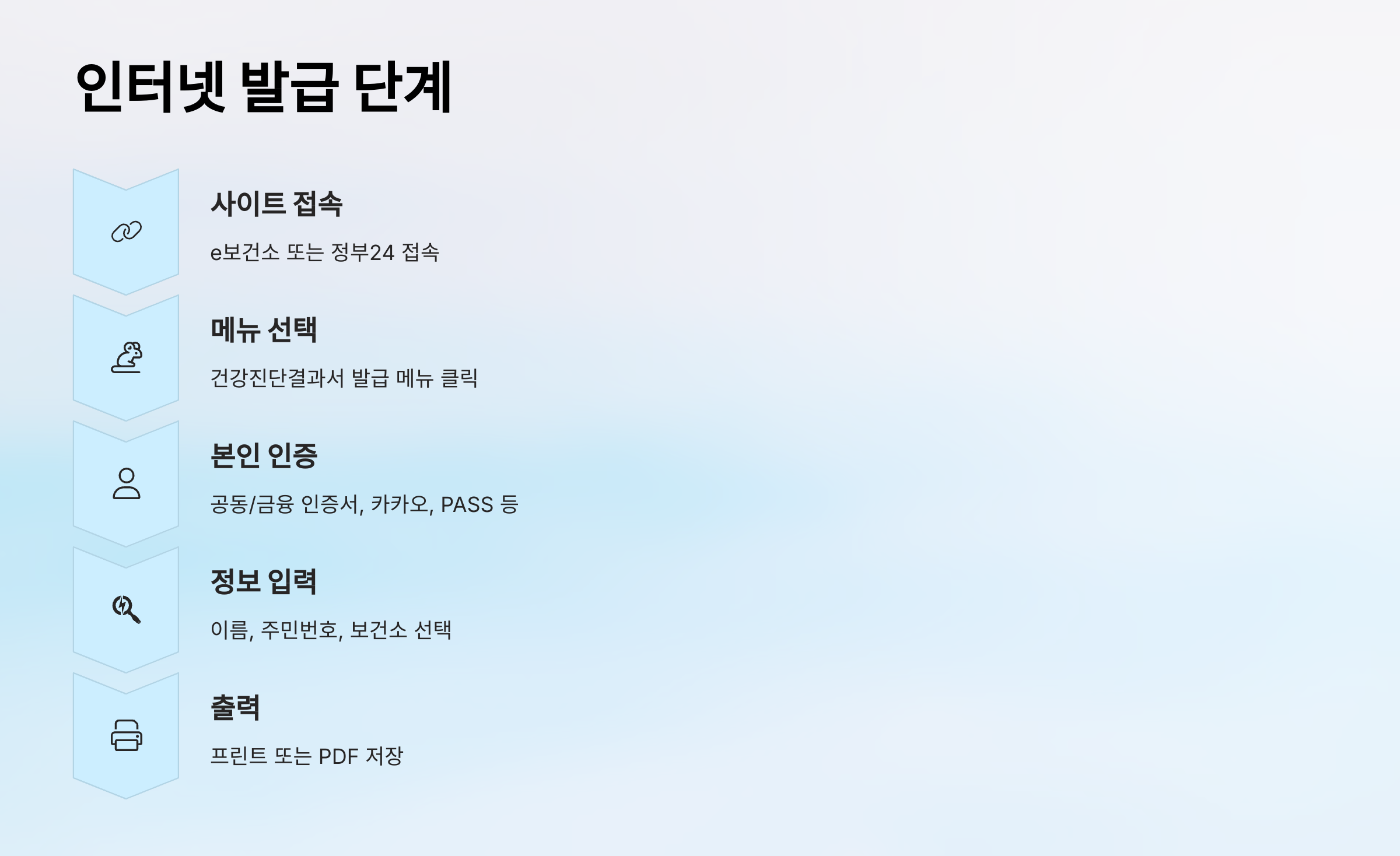 보건증 인터넷발급