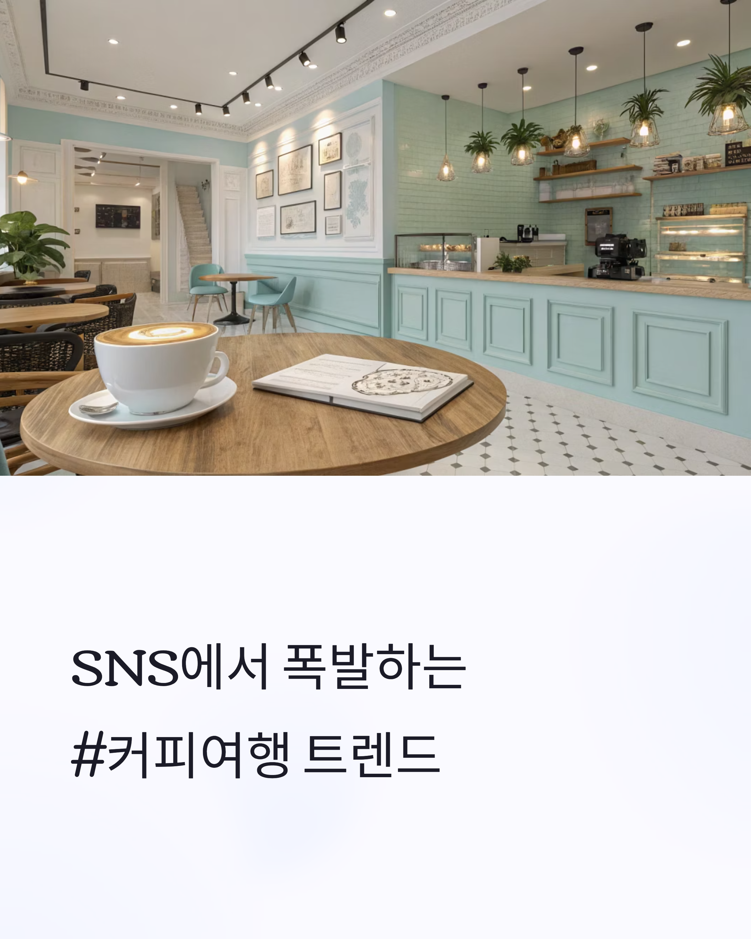 커피와 여행이 만난 SNS 인기 콘텐츠 왜이리 핫한가?
