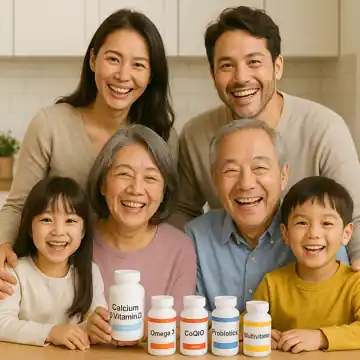 60대 전체 가족 이미지