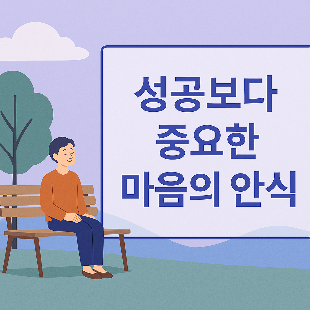 마음의 안식의 순간
