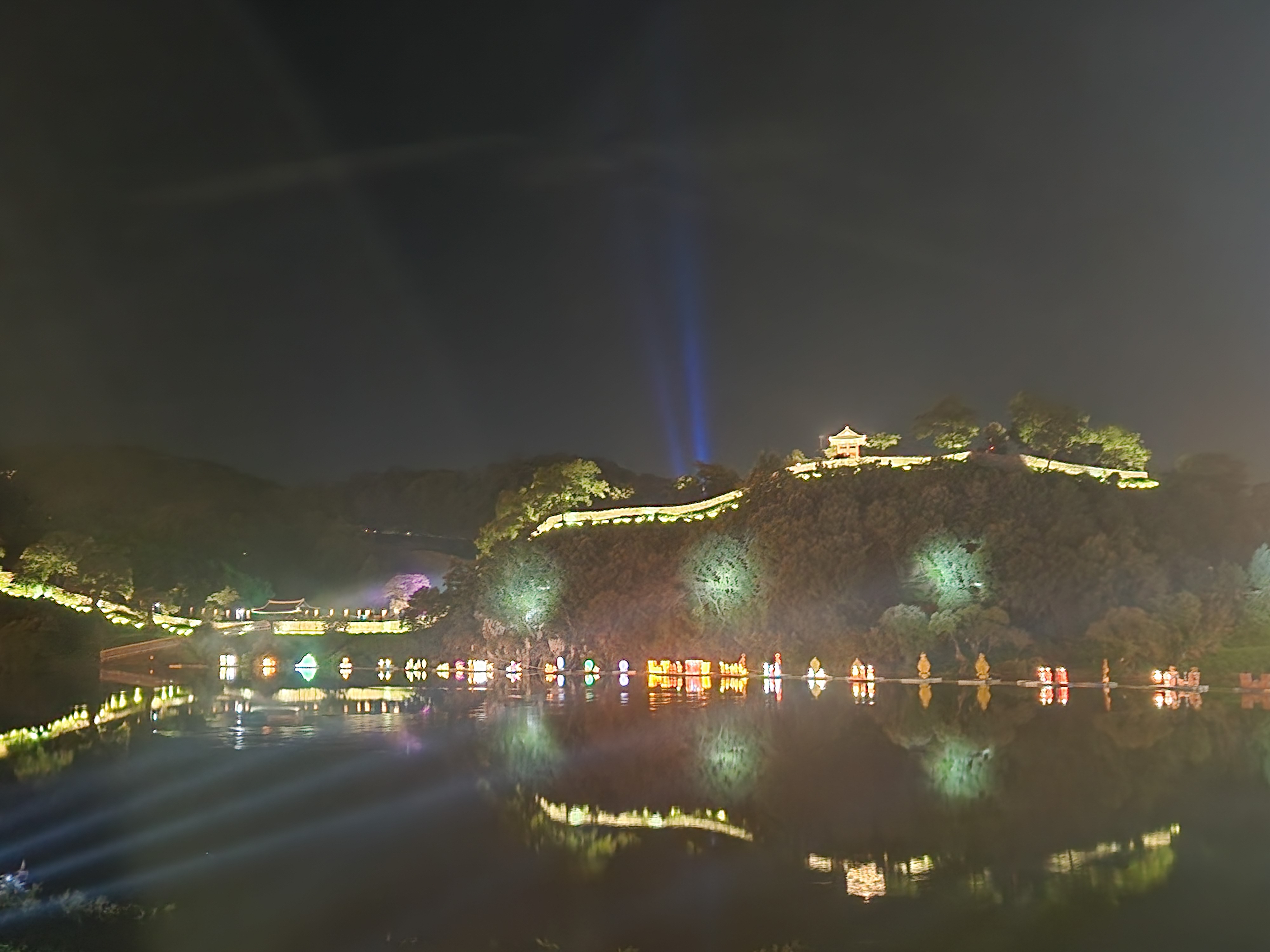 금강교에서 바라보는 공산성