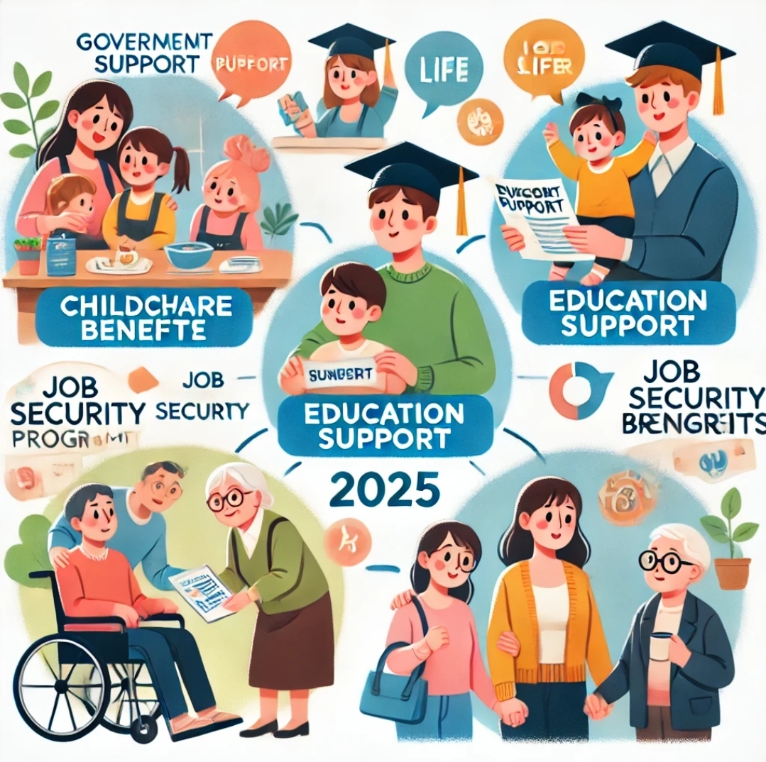 육아부터 노후까지, 2025년 정부 지원으로 누릴 수 있는 혜택은?