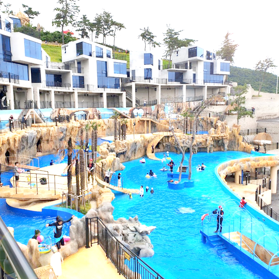 여수 예술랜드 인피니티풀 전경(여수 예술랜드 홈페이지 참조)