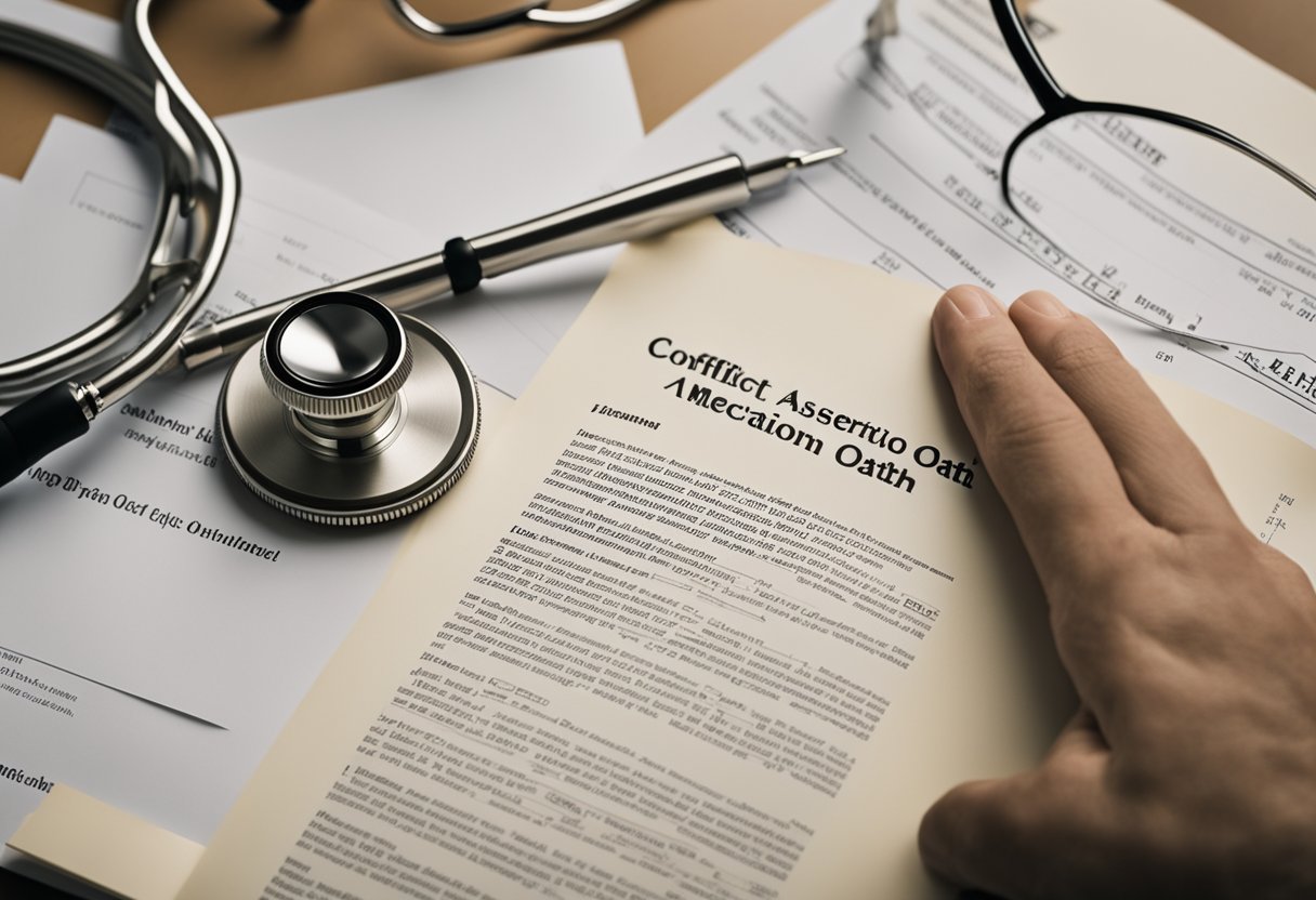 히포크라테스 선서와 의협의 자기주장