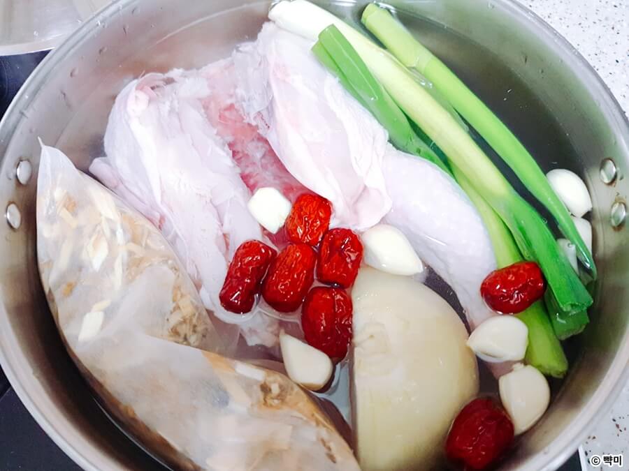 삼계탕-끓이는-법-닭백숙-만드는-법-삶는시간