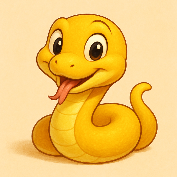 노란 뱀으로 본 기사일주 특징과 연애운, 성공운까지