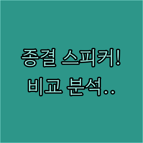 거실용 JBL 블루투스 스피커와 탄노..