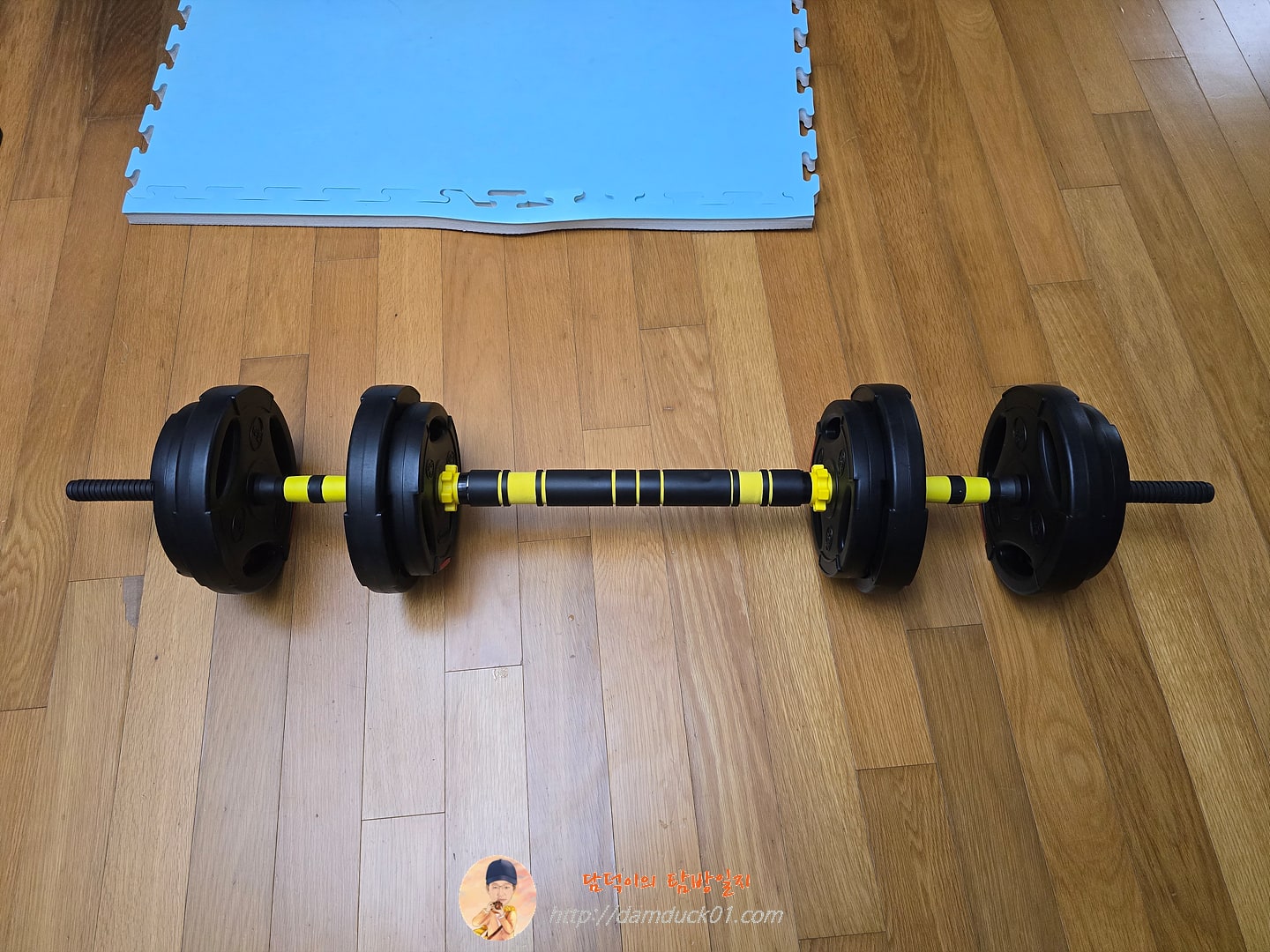 스포틀러 무게조절 덤벨 바벨 세트, 30kg, 1세트