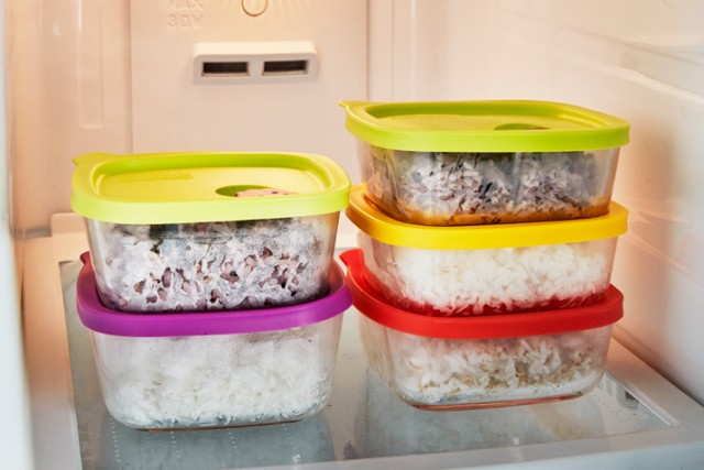 밥 냉동보관법, 냉동밥 보관용기 깨짐 주의하세요, 팁줌