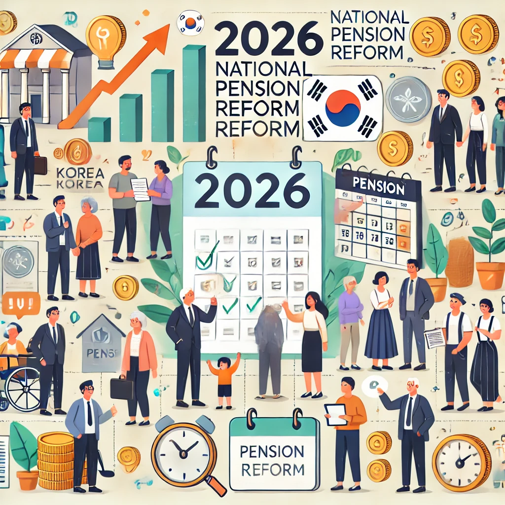 2026 연금개혁안 내용: 보험료, 소득대체율, 크레딧