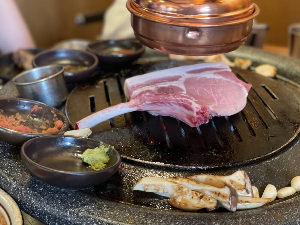 숙성도-노형-본점-뼈등심-모습