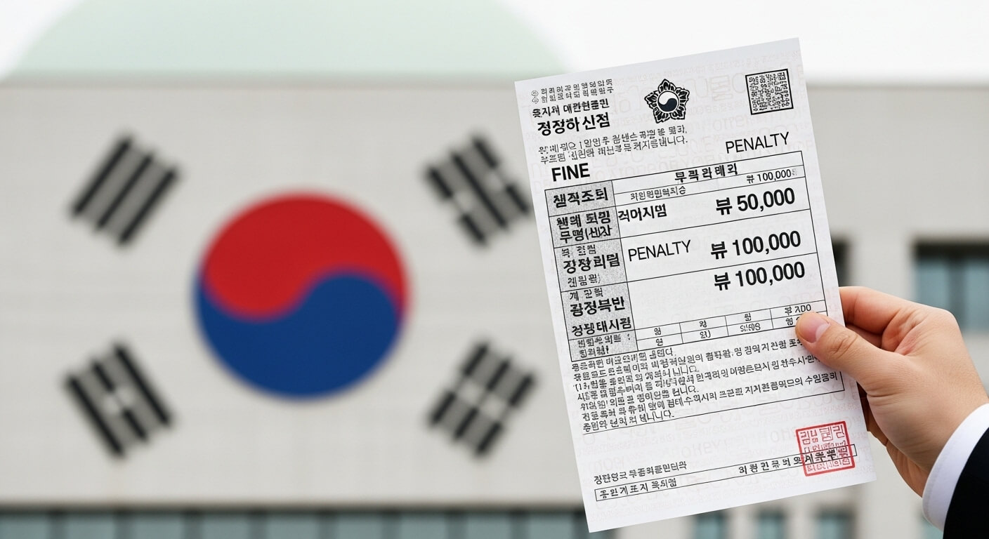 과태료와 범칙금의 차이