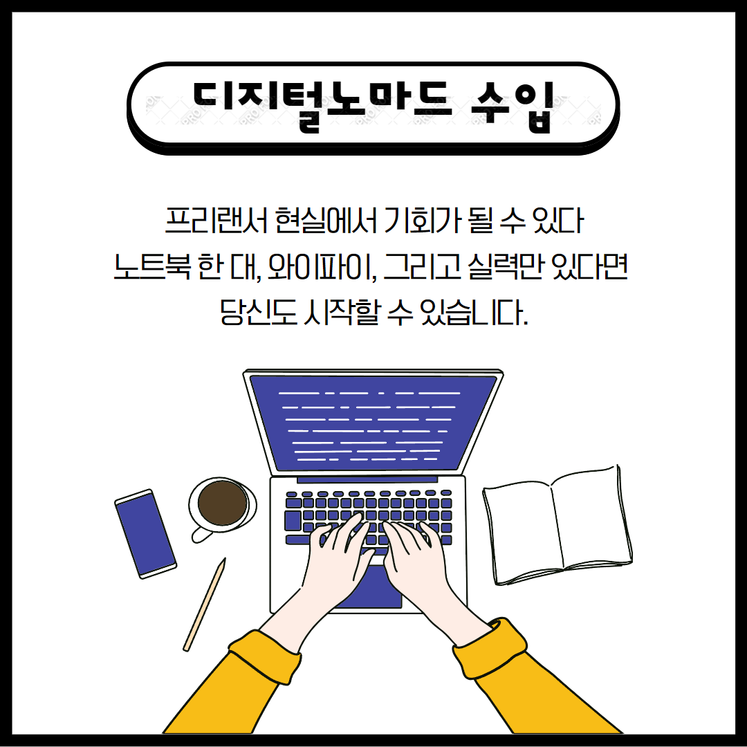 디지털노마드 수입