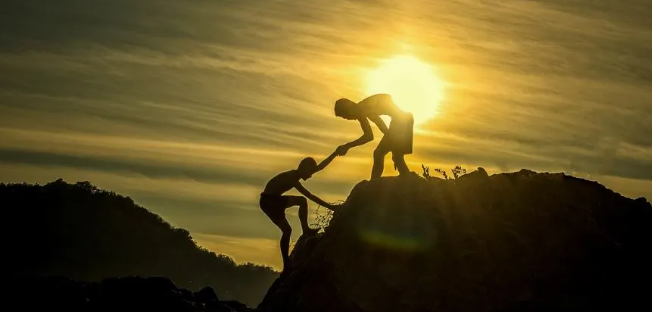 혼자 힘으로 설 수 있는 사람은 아무도 없습니다.