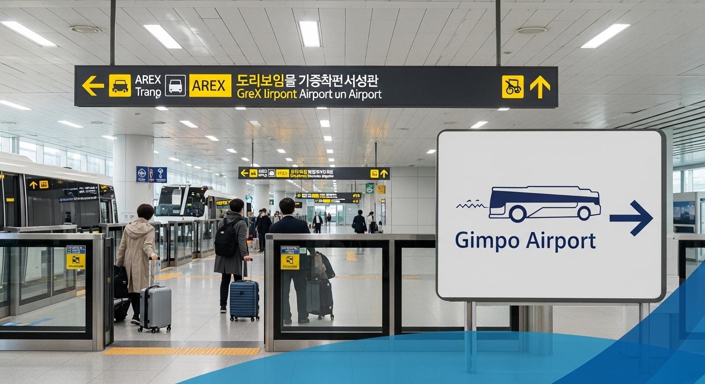 인천공항에서 김포공항 가는 방법