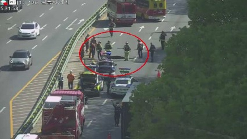 길동사거리 싱크홀의 발생