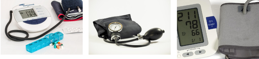 혈압노트 작성을 위한 혈압계