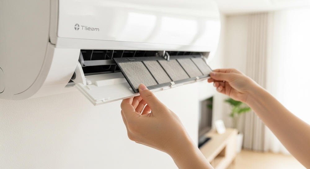 에어컨이 안시원해요