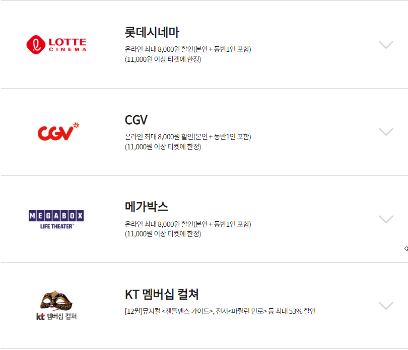 KT포인트 사용처