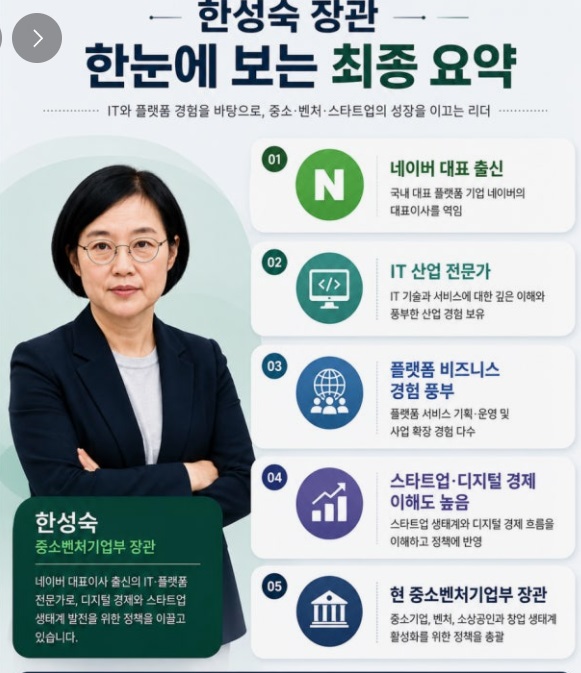 한성숙-국무총리-프로필-총정리-경력