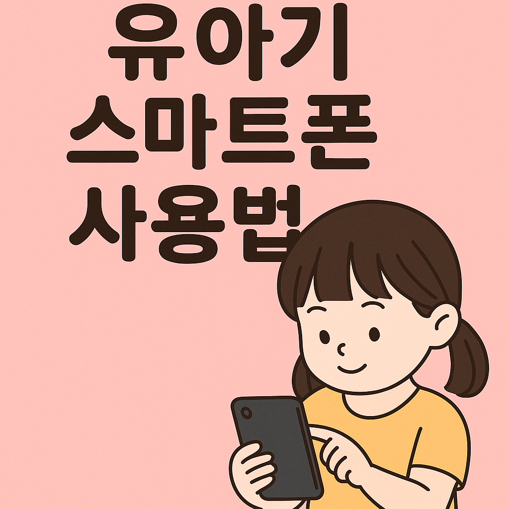 유아기 스마트폰 사용, 어떻게 도와줘야 할까?