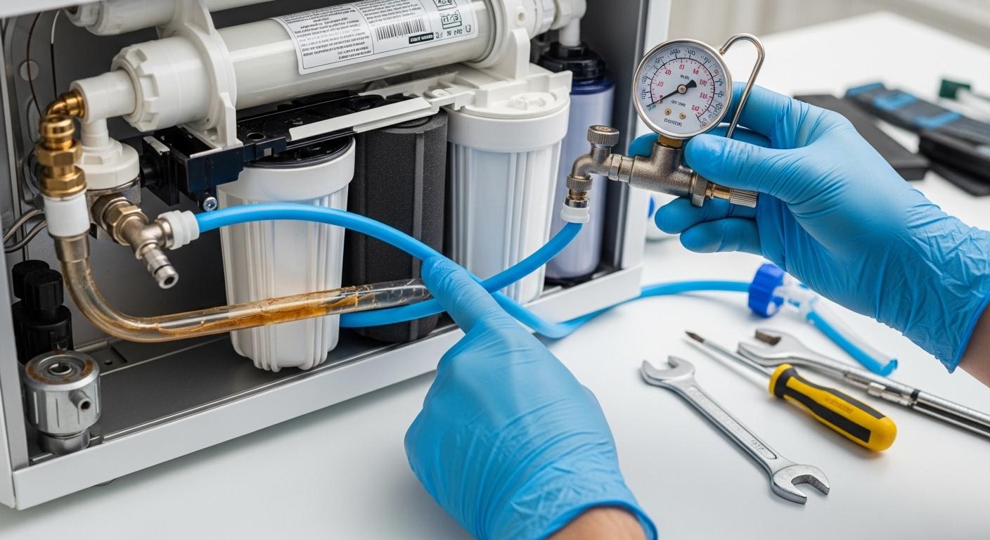 물맛 직수형 정수기 문제 해결 포인트