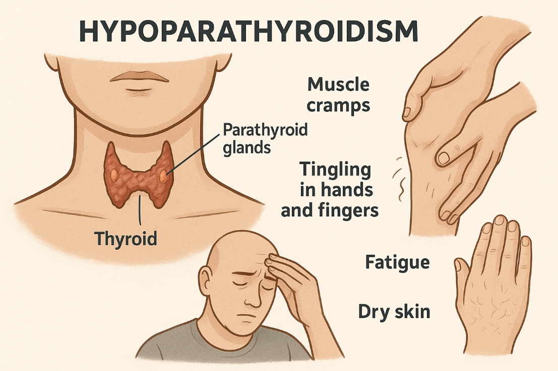 부갑상선기능저하증 관련 자료 사진