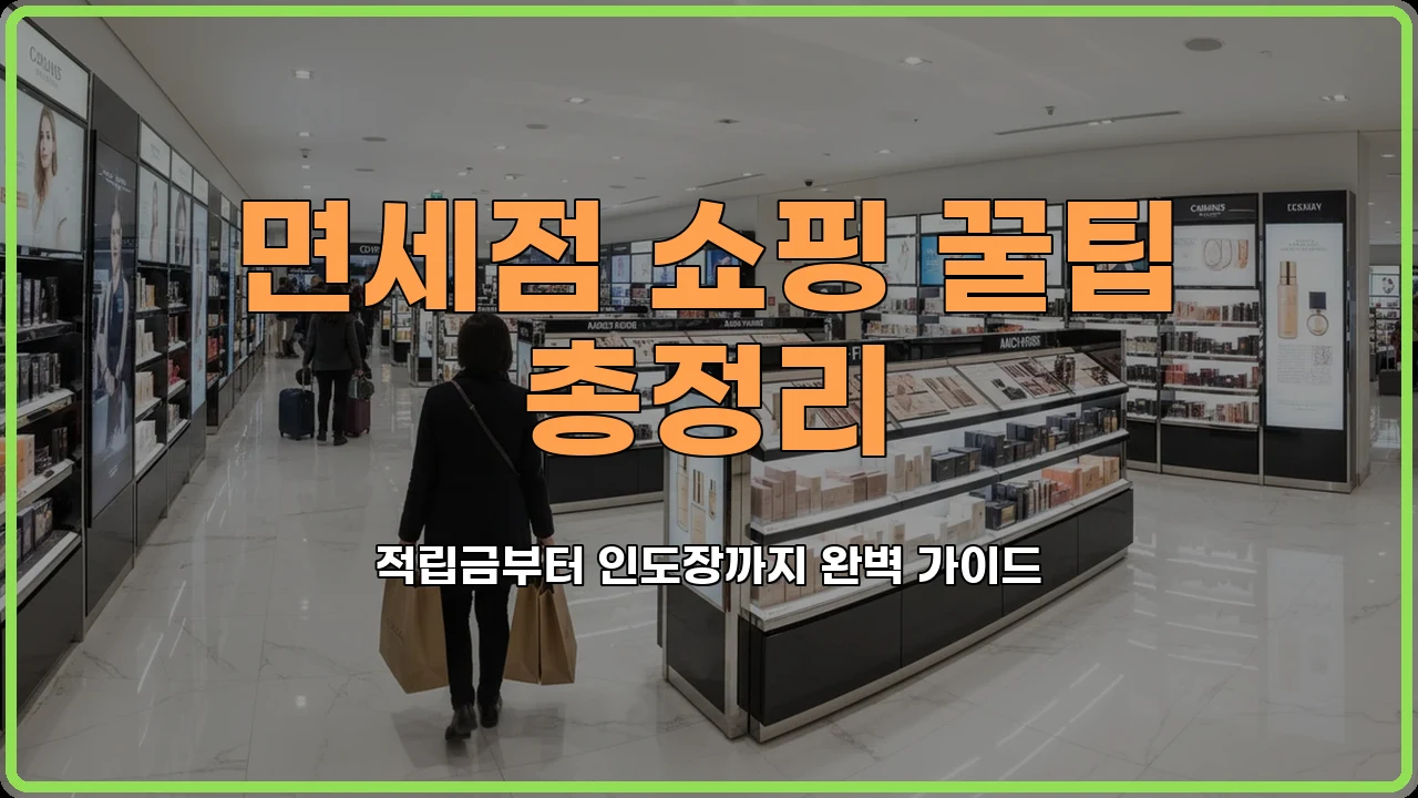 입국장면세점