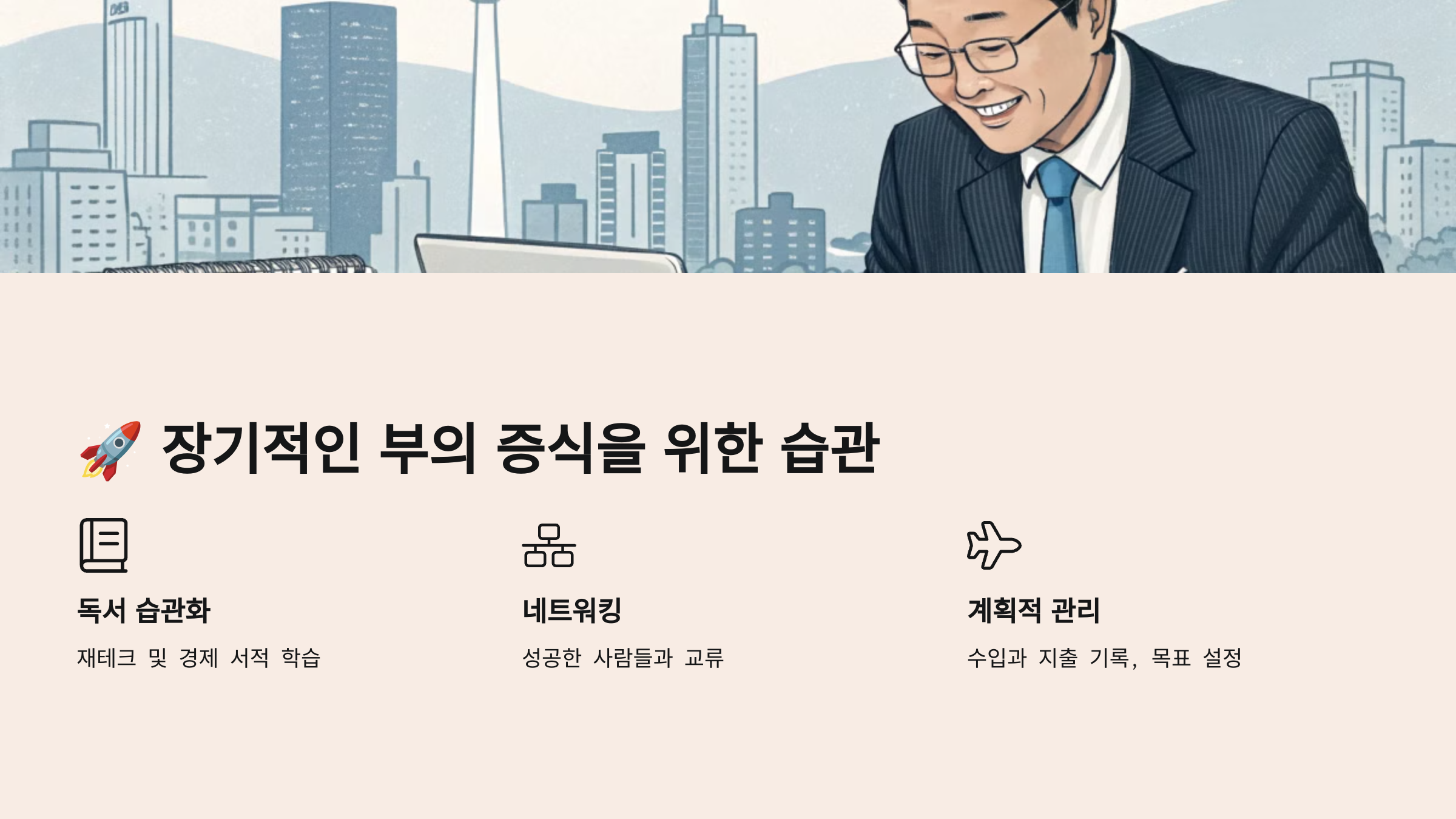 장기적인 부의 증식 관련 사진