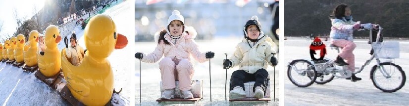 포천 산정호수 썰매축제 이용요금 및 정보&#44; 마을 주민들이 직접 기획하고 운영하는 축제라고 합니다.