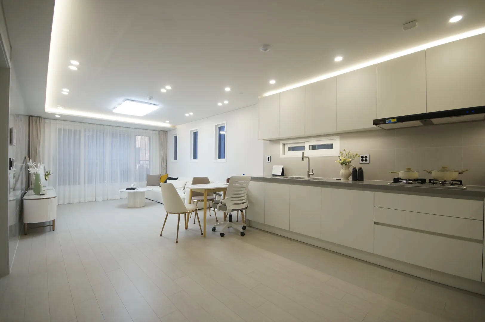 수원시 권선구 세류동 3룸 쓰리룸 신축빌라 주방 거실