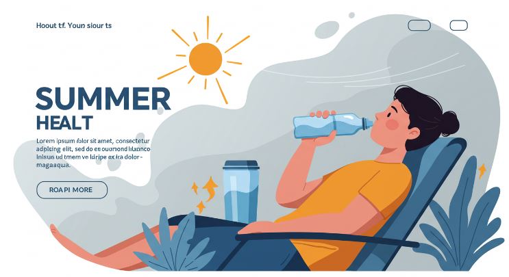 열사병의 증상 관련 이미지