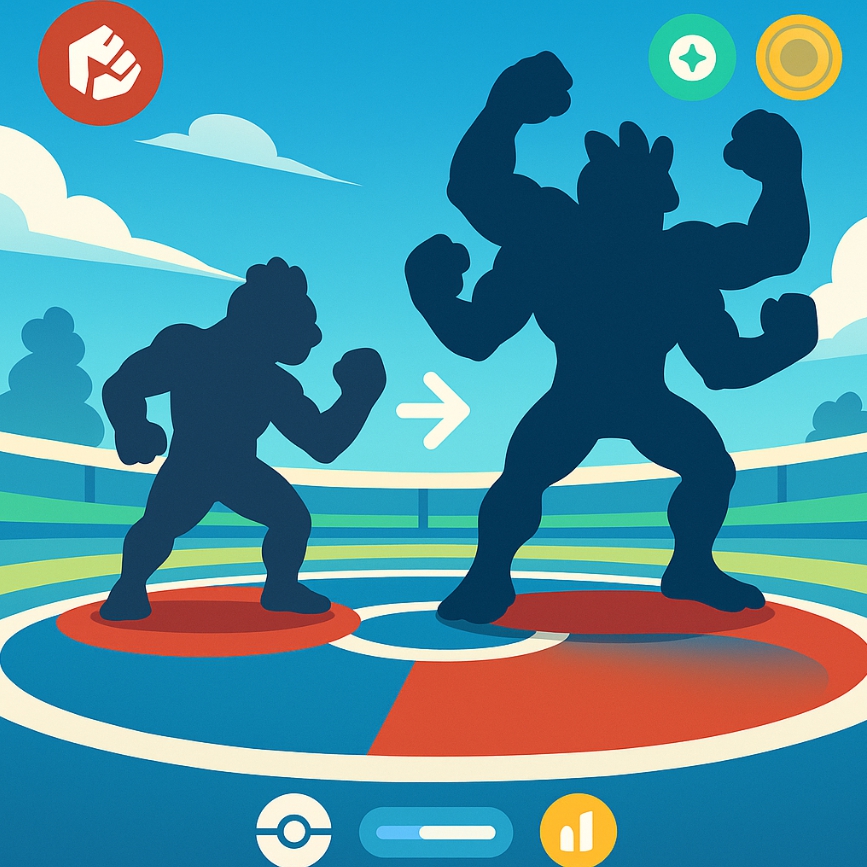 포켓몬고 괴력몬 진화