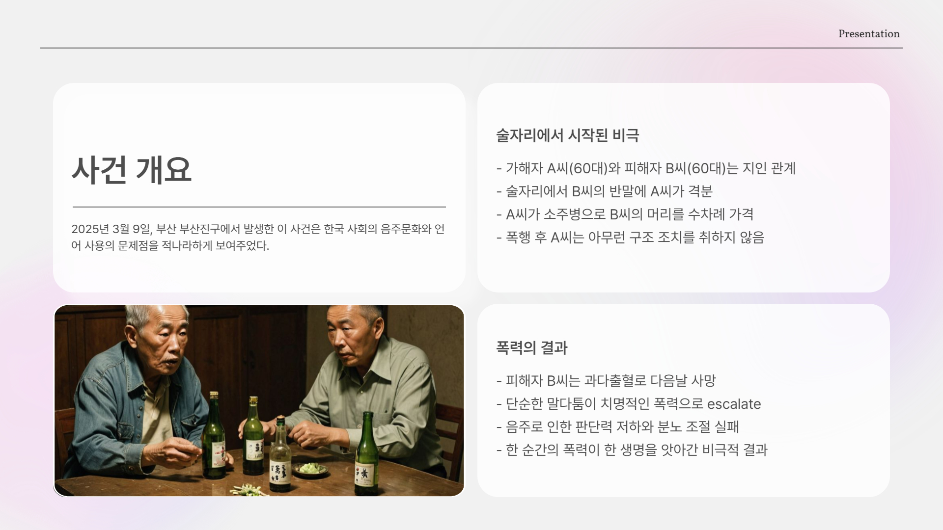 사건 개요