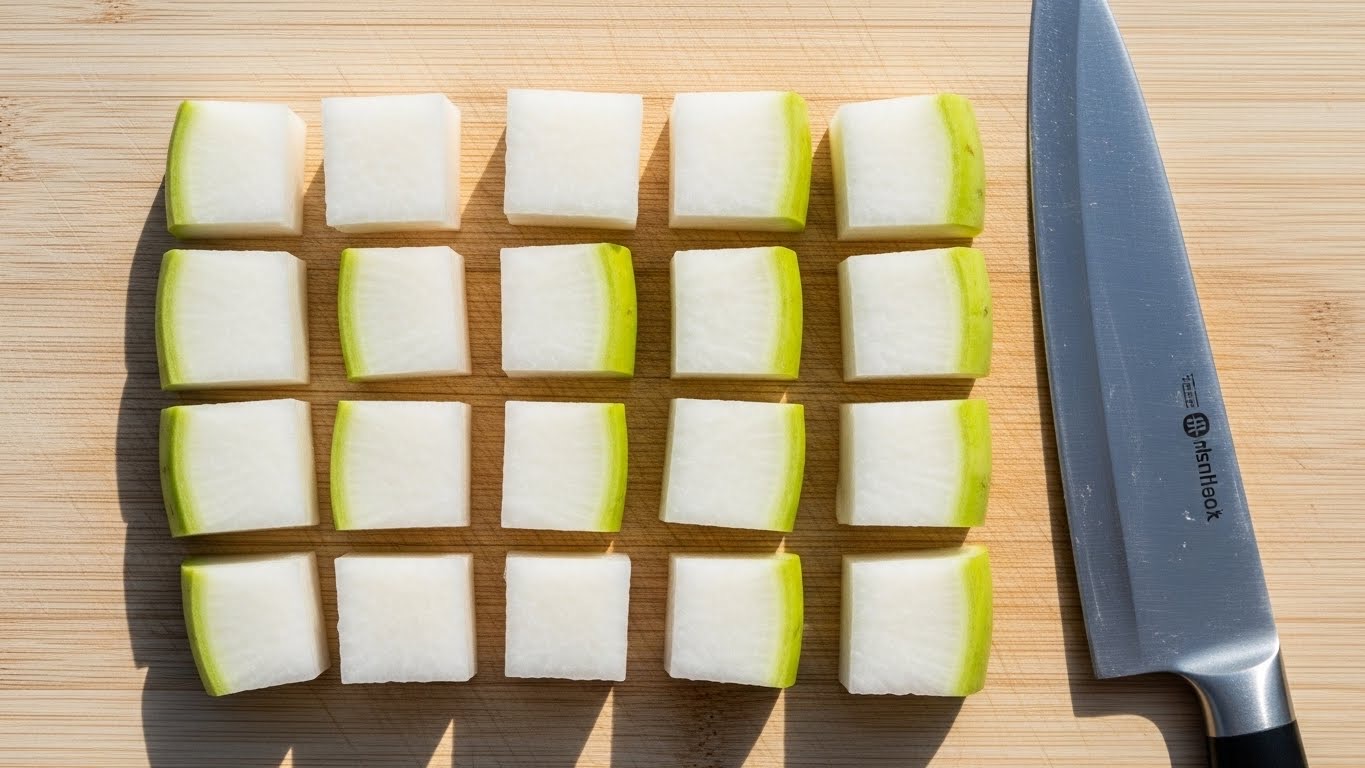 깍두기 맛있게 담는법