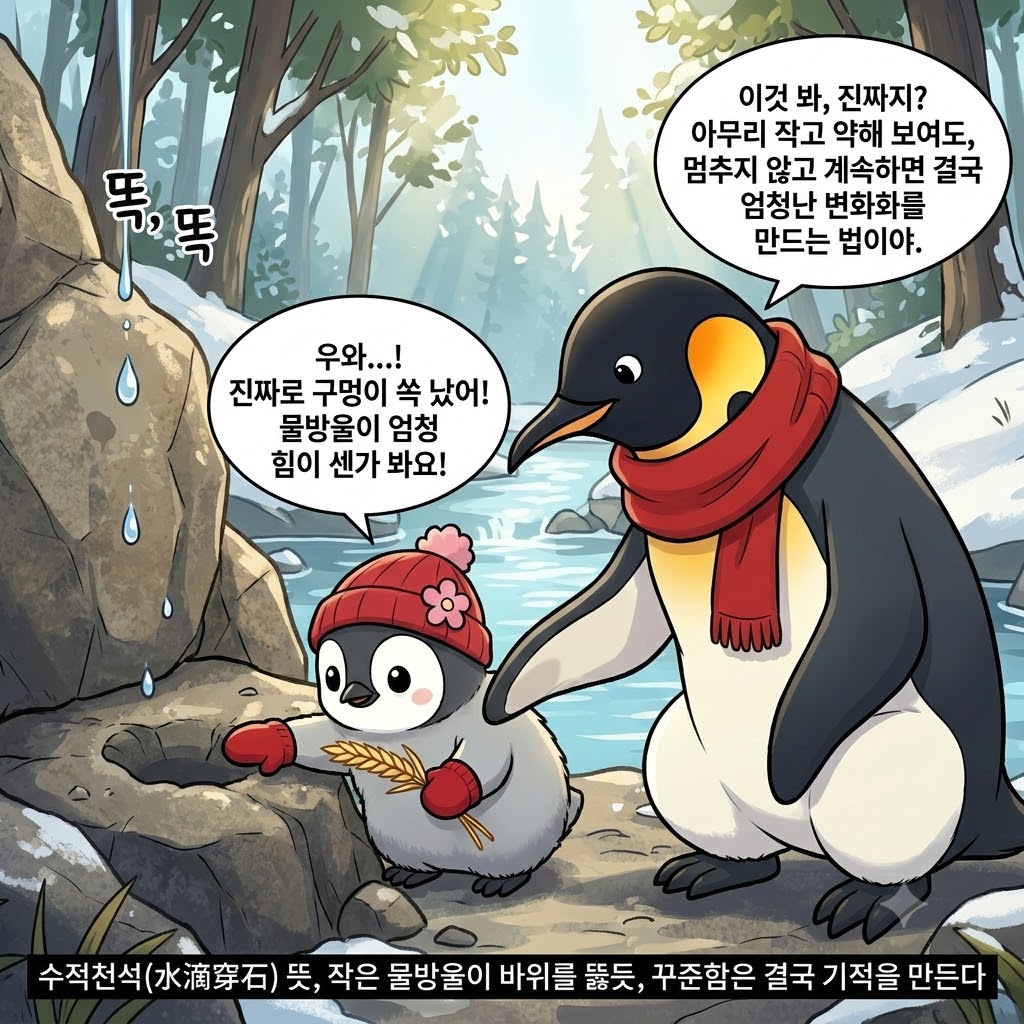 꾸준함이 결국은 기적을 만든다, 수적천석 이미지 2