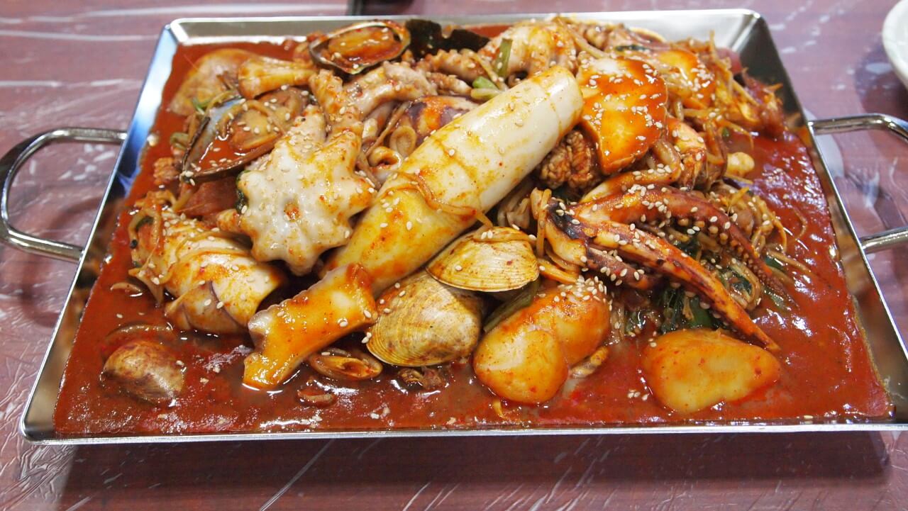 생생정보통 해물곱창전골 강원도 인제 우와한 식당