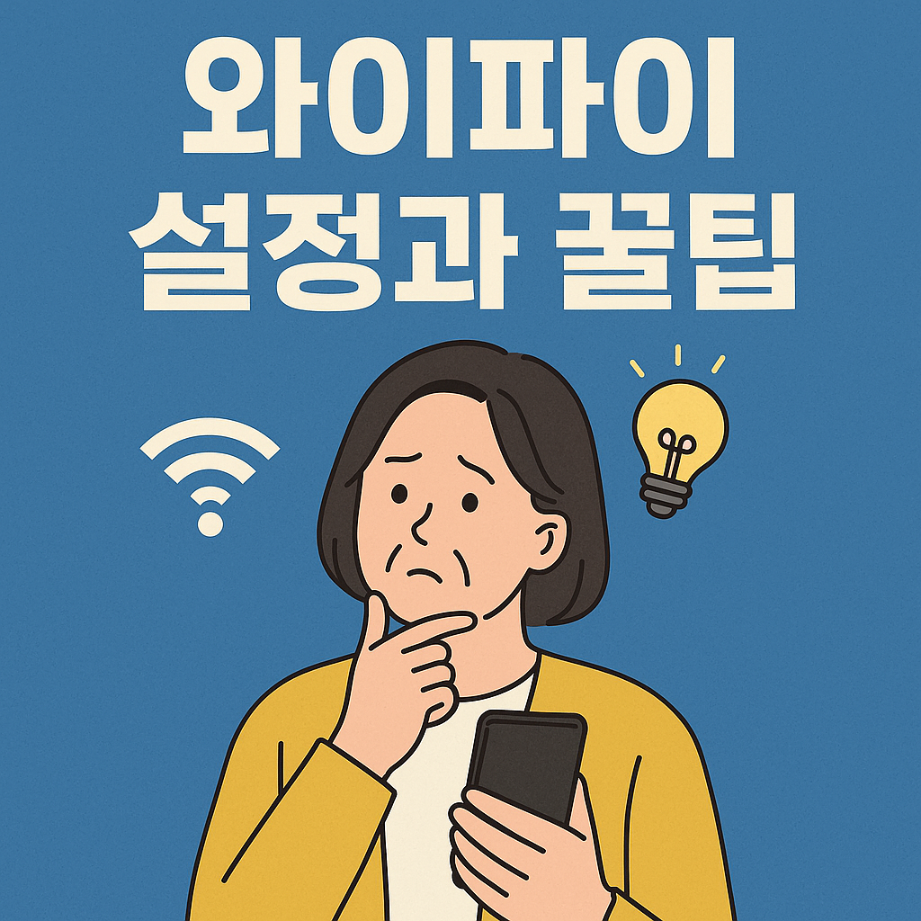 와이파이 설정과 꿀팁: 중년을 위한 스마트한 무선 인터넷 활용법