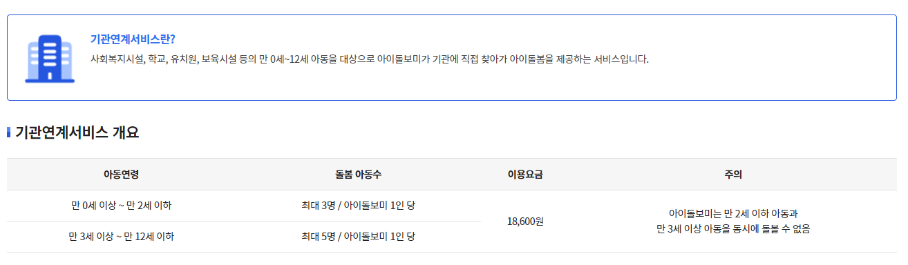 아이돌봄 서비스 신청대상 신청방법 알아보기