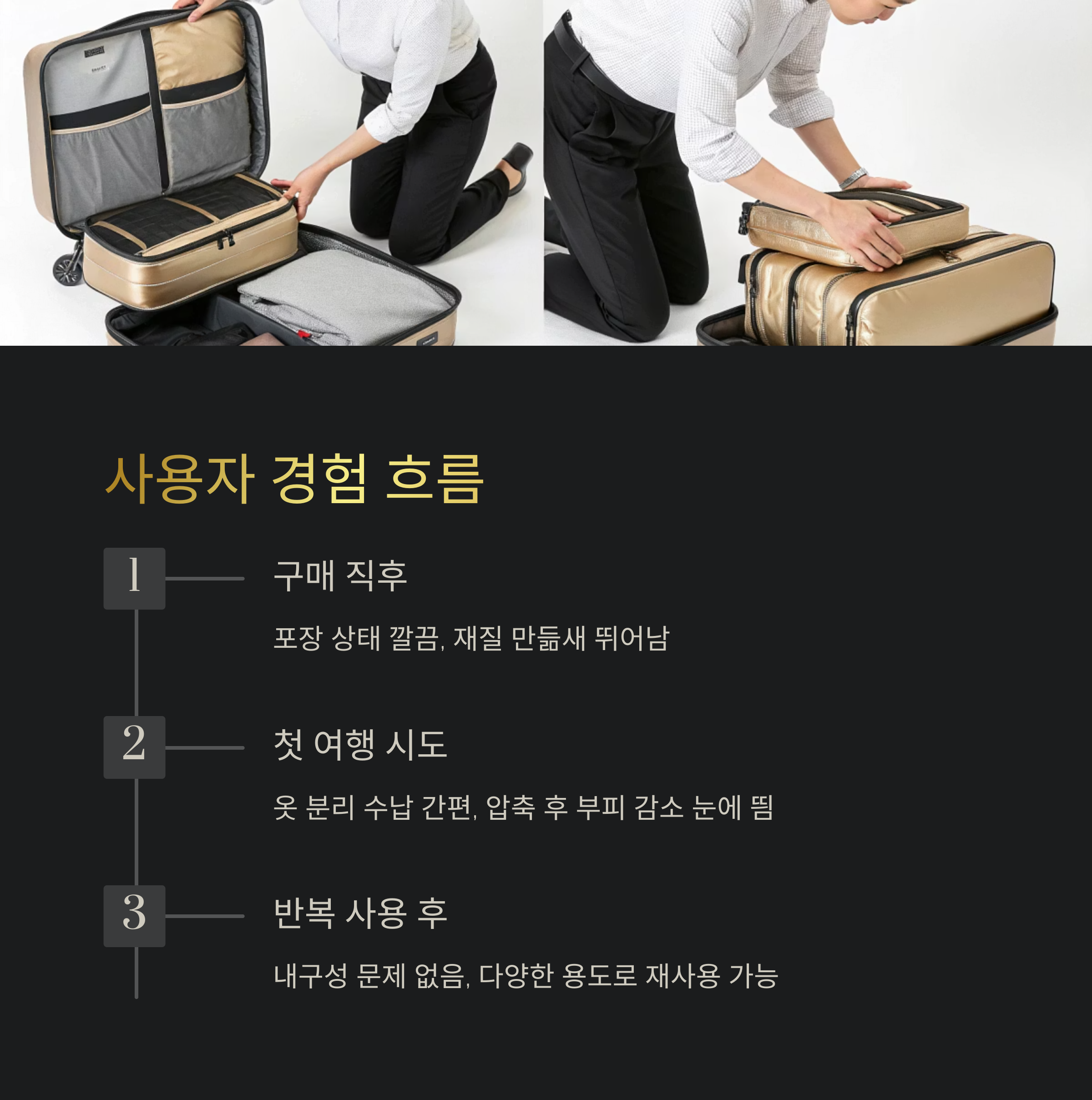 사용자 경험 흐름