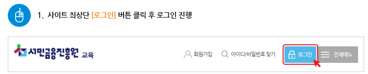 서민금융진흥원 금융교육포털