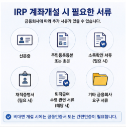 IRP 계좌 2개 안전자산 확인