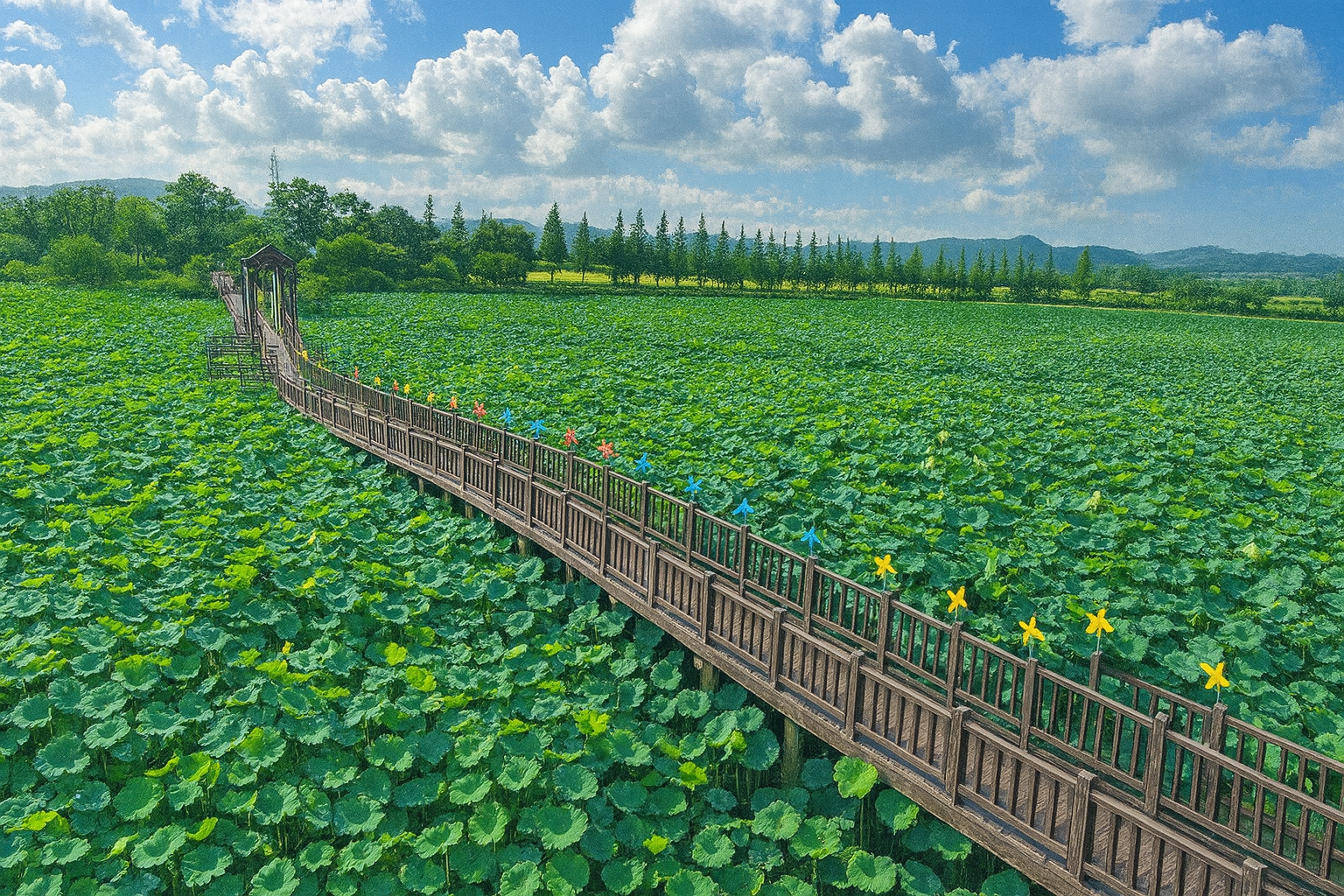 무안 회산백련지