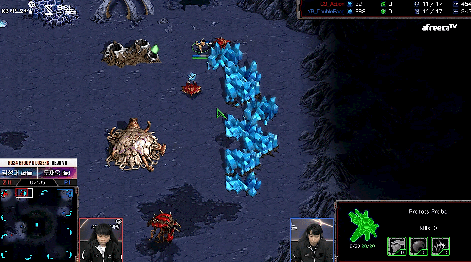 SSL 스타리그 D조 패자전 초반빌드2