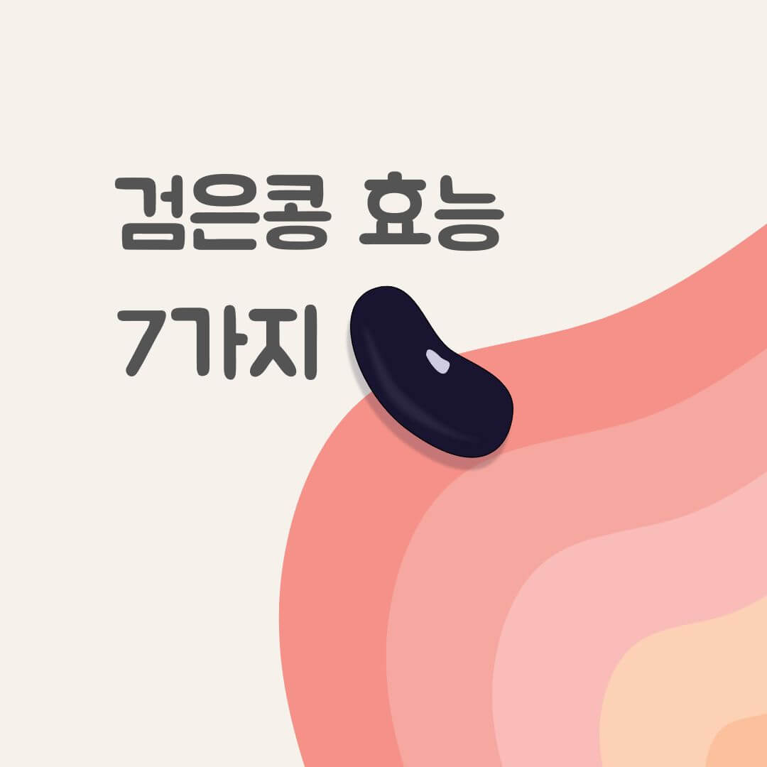 검은콩 효능 7가지